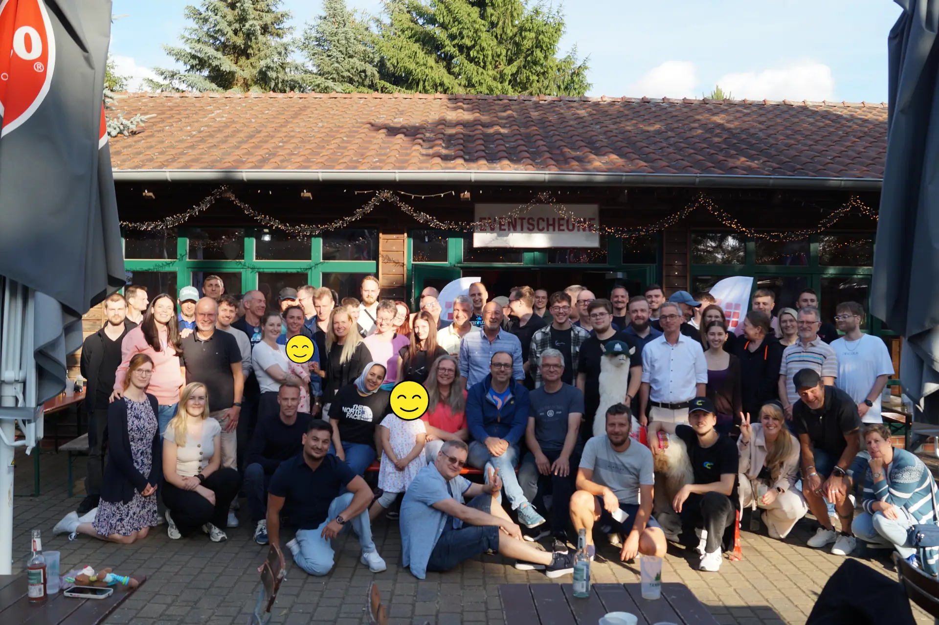 Gruppenbild der Systema vom Sommerfest 2025